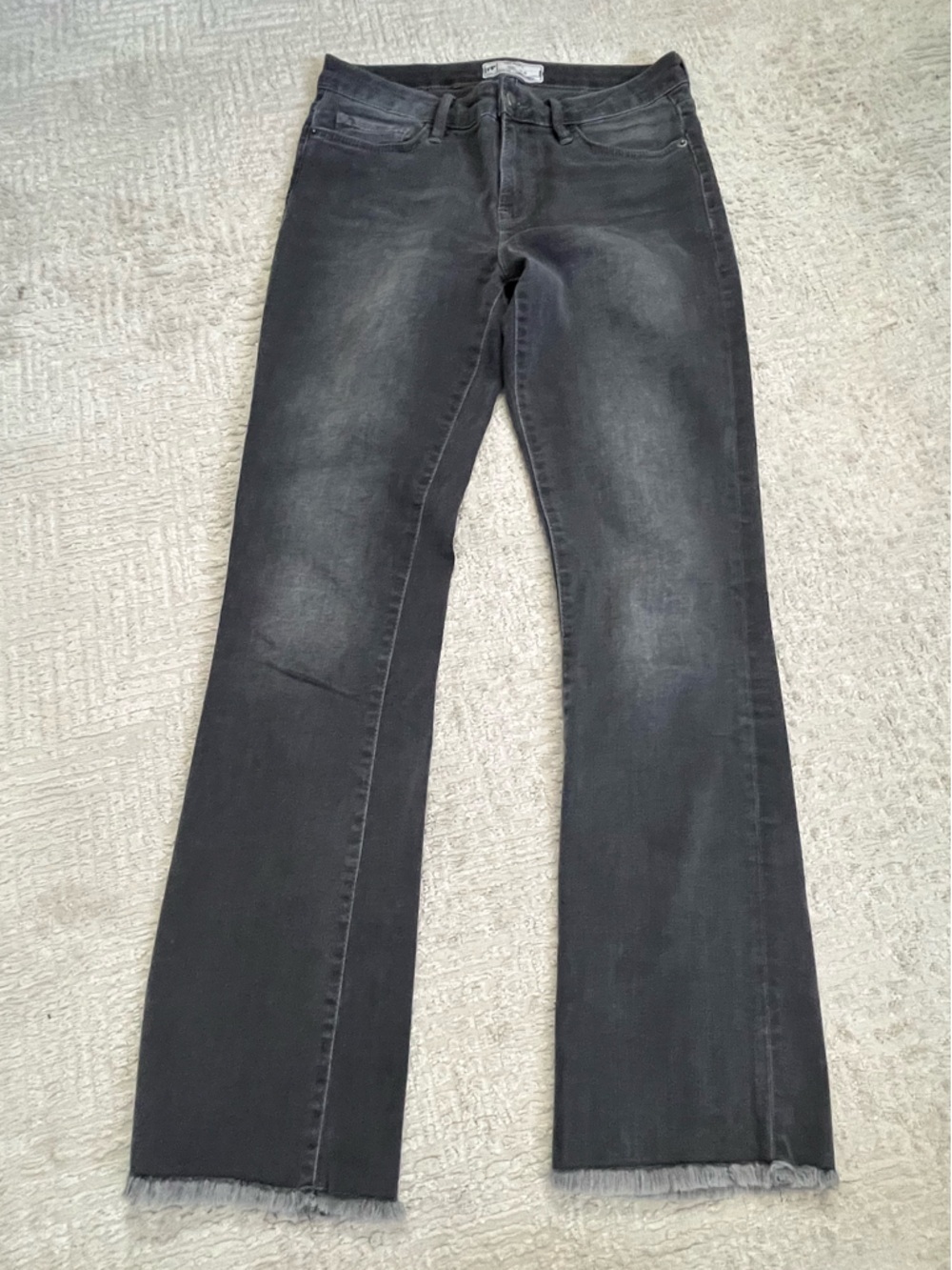 Free People Straight High Rise Jeans